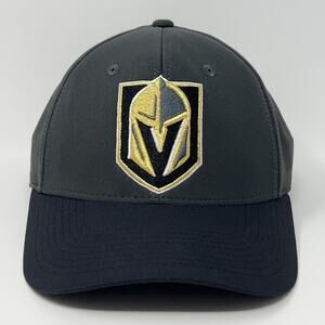 Las Vegas Golden Knights Hat Baseball Cap NHL Hockey Adidas Strapback Gray